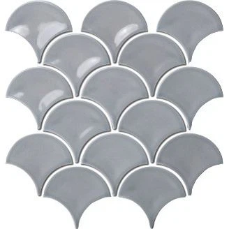 Fish Scale Tile Keittiön Backsplash