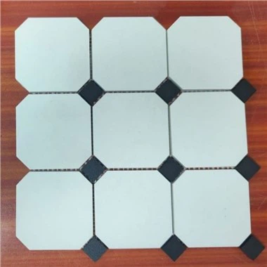 Octagon Mosaic Tile Backsplash